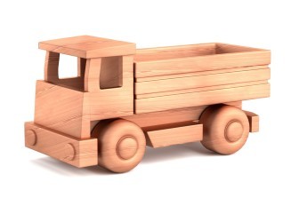 Bauanleitungen LKW und Anhänger aus Holz